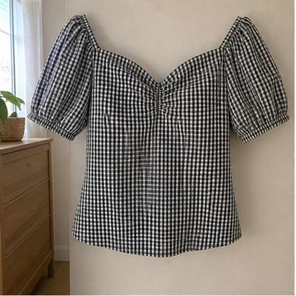 Taupe Tie Neck Blouse